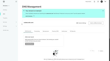 Changing 3rd Party Nameserver for Your Domain to GoDaddy
