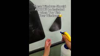 Don't Skip The Quarter Glass When Tinting☝️