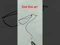 One line bird drawing art drawing shorts