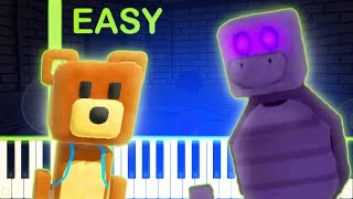 Boss Fight Super Bear Adventure - Easy Piano Tutorial