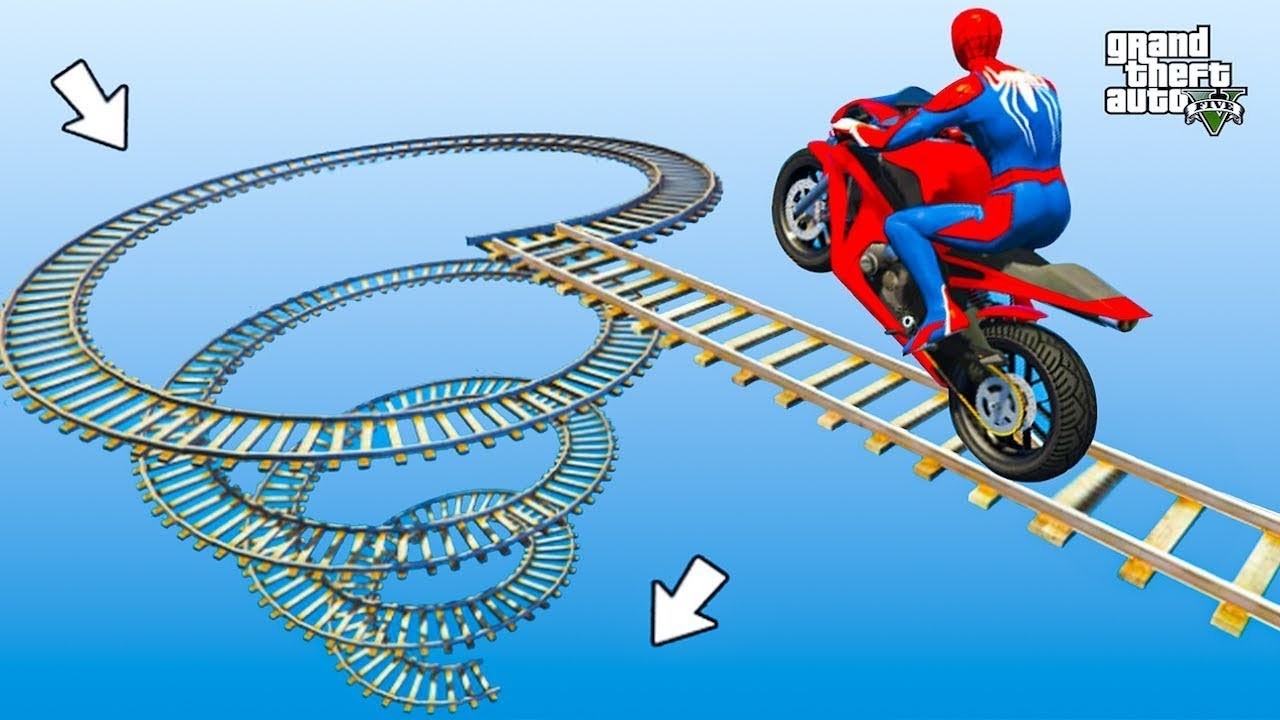 SPIDER MAN against TUNG TUNG TUNG SAHUR on Motorcycle in RAINBOW SPIDERS BRIDGE GTA MULTIVERSE