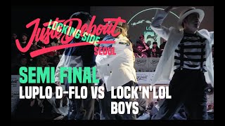 2019 JUSTE DEBOUT SEOUL / Locking Semi Final Luplo D flo vs LocknLOL BOYS