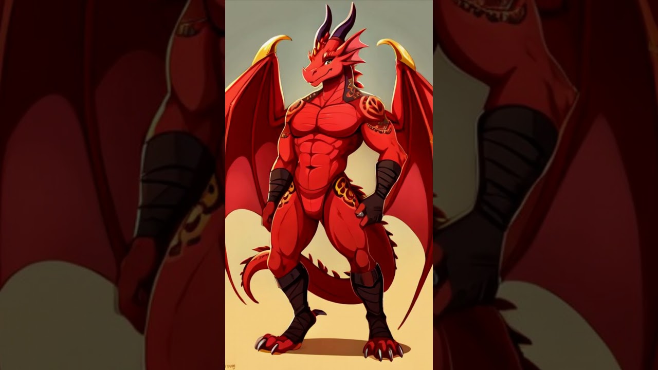 Hot Dragons Male Shorts #38 