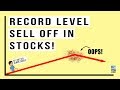 Stock Market Drops 400 Points as Equities Hit Record Level SELL OFF! The following video is brought to you courtesy of the The Money GPS YouTube Channel. Click the video below to watch it now.