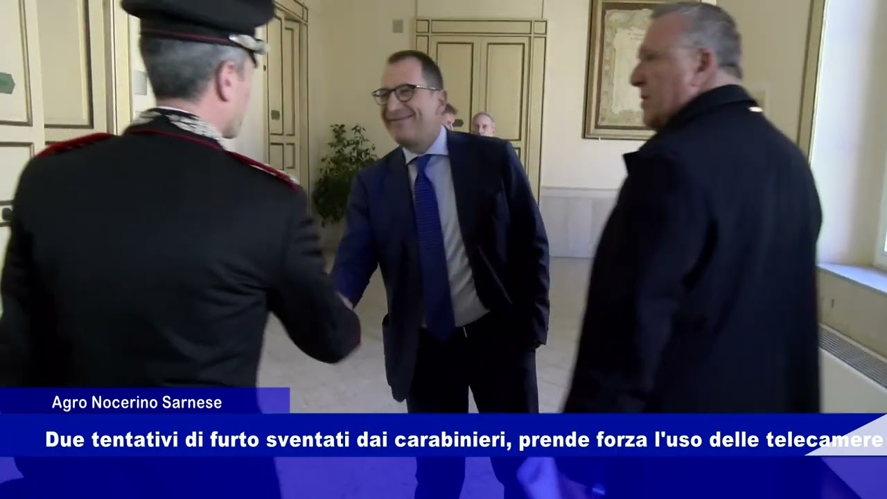 Nocera Infe, due tentativi di furto sventati dai carabinieri: prende forza l'uso della telecamera