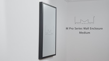 M Pro Series Wall Enclosures for 43", 46", 55", 65", 75", 86" and 98"