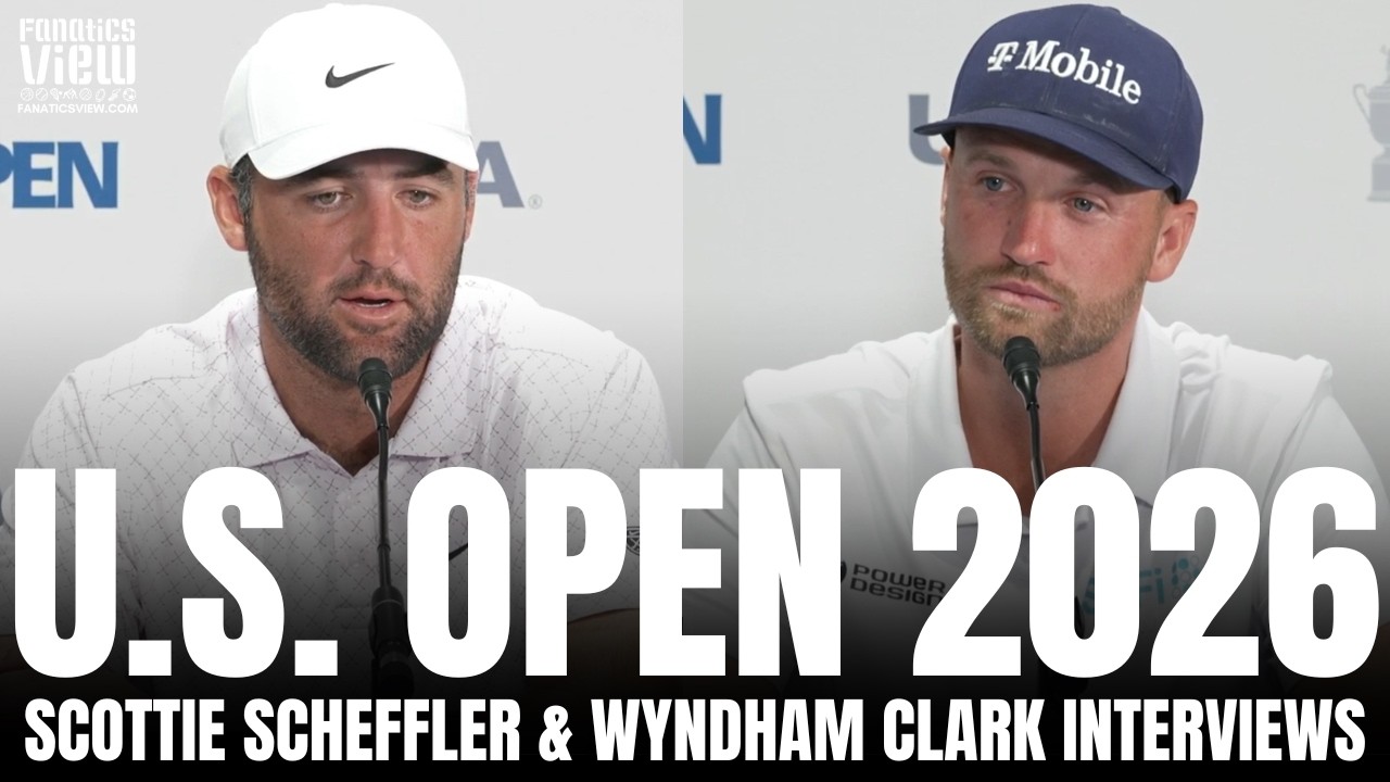 Scottie Scheffler & Wyndham Clark Discuss U.S. Open 2026 Final Round Battle to See Who Win's Major