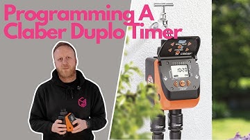How To Programme A Claber Duplo Irrigation Timer