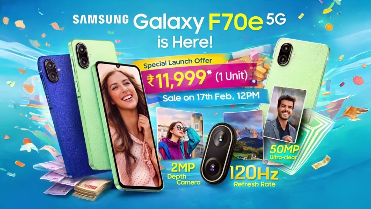 Full Details About Samsung Galaxy F70e | Specification F70e | Flipkart Rate