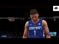 College Hoops 2K20 Memphis Tigers Vs Kentucky Wildcats 