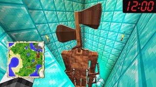 FOUND 1000 YEARS OLD FOSSIL OF SCP-6789 SIREN HEAD IN MCPE | SlenderMan Challenge screenshot 3