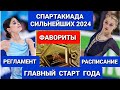 СПАРТАКИАДА СИЛЬНЕЙШИХ-2024. Фигурное катание | ФАВОРИТЫ. Регламент. РАСПИСАНИЕ