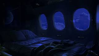 Detailed Airplane Cabin Sound// 9 hours // No Ads // Black Screen Profile