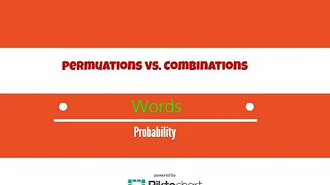How to determine whether it is a combination or permutation by looking at word