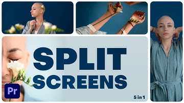 Tutorial For Premiere Pro Template: Multiscreen Transitions With 4 Split-screens