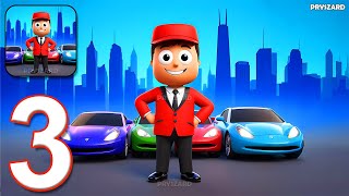 Valet Master - Gameplay Walkthrough Part 3 - Park Cars Earn Rewards (iOS, Android) screenshot 4