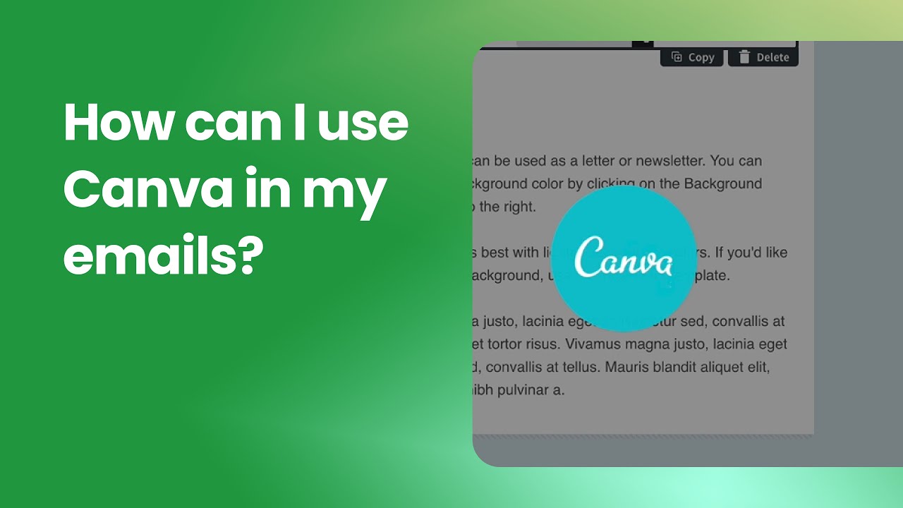 how to send canva presentation to gmail