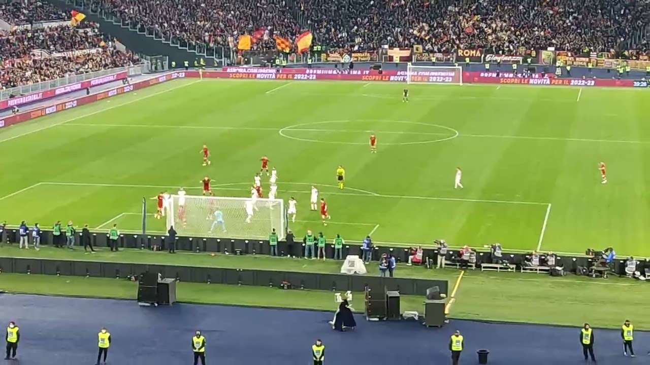 Roma -salernitana 2-1 gol Smalling live