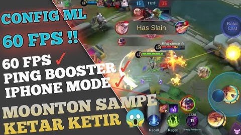 Config ML Anti Lag 60 Fps Super Smooth + Ping Booster | Mobile Legends