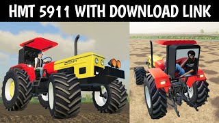 HMT 5911 Full Modified With Download link 🔗 | FS19 & FS22 Mods | Jaskirat Aulakh |