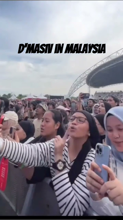 Konser D'Masiv di Johor Malaysia #2023 #johor #malaysia #dmasiv #konsermusik