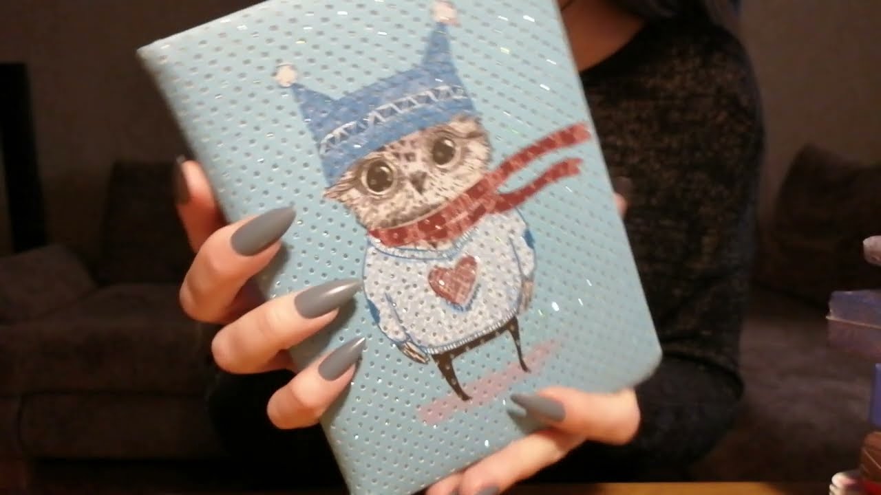 АСМР Блокноты&тетрадки • таппинг • визуальные триггеры • шëпот/ASMR Notebooks • whispering