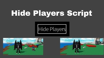 Roblox Hide Players Script (Pastebin/Mediafire)