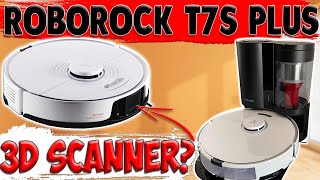 Видео: ROBOROCK T7S Plus с 3D СКАНЕРОМ, станцией самоочистки и вибро-подъемной шваброй | Обзор ROBOROCK T7S