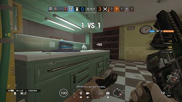 Rainbow6 - easy 1v4 btw