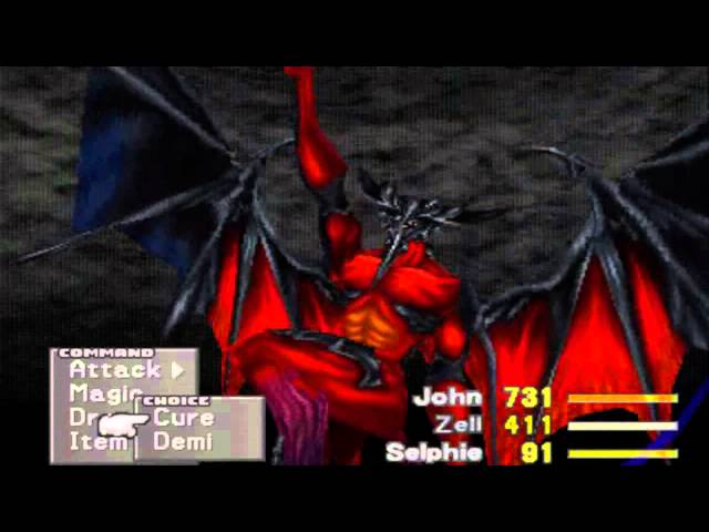 Final fantasy VIII how to defeat diablo easily 