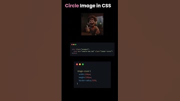 Make Image inside circle using CSS  #coding #learnwebdev