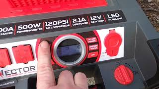 The Ultimate Roadside Companion Vector 1200 Peak Amp Jump Starter Review