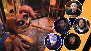 Reacciones de Youtubers al Ser Perseguidos por Dogday | Poppy Playtime Chapter 3