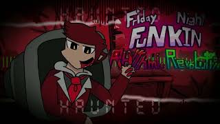 Haunted but Mitori and Richard sings it - FNF Creepy Night Pasta cover
