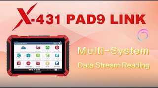 Multi-system Data Stream Reading for Launch X431 PAD9 LINK/PAD5/PAD7- launchx431.fr