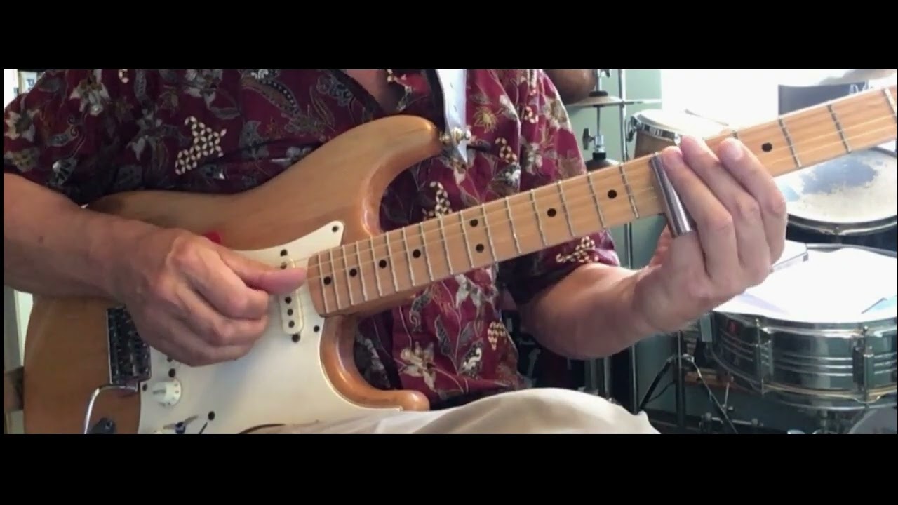 What a wonderful world (Thiele-Weiss) played with slide by M. Geurtzen.