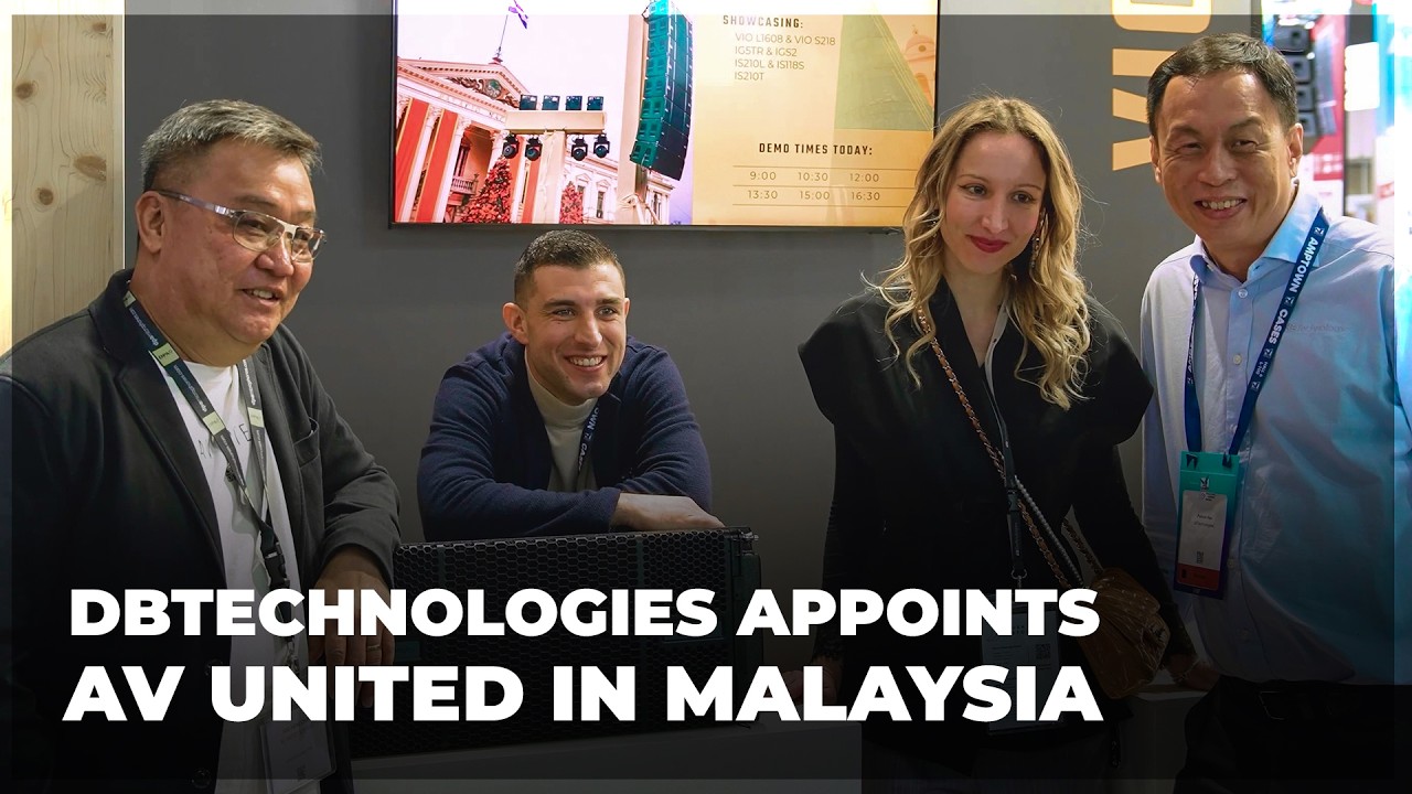 Компания dBTechnologies укрепляет свои позиции в Юго-Восточной Азии благодаря сотрудничеству с AV...