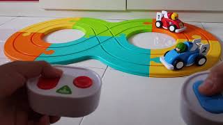 Elc whizz world remote control racing track set