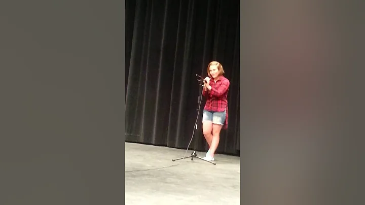 21 Pilots Screen, sang by 13 yr old Abby Voyles.
