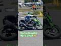 Can you lean your Z400 like her? Her name is Kasuyan-san 🤩#motogymkhana #z400