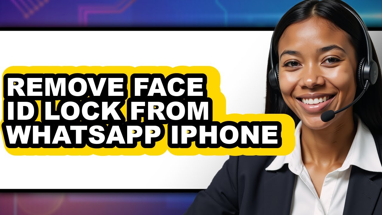 How to Remove Face Id Lock from Whatsapp Iphone (easy Method)