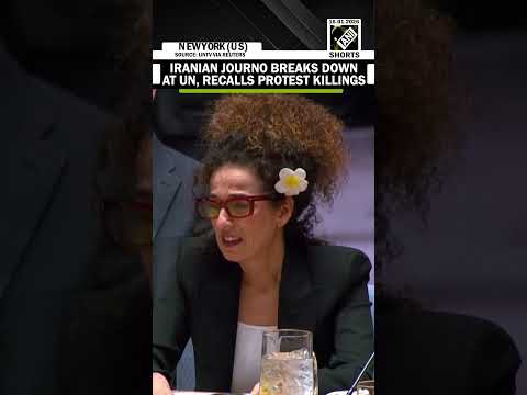 Iranian Dissident Journalist Breaks Down Over Young Lives Lost In Protests 