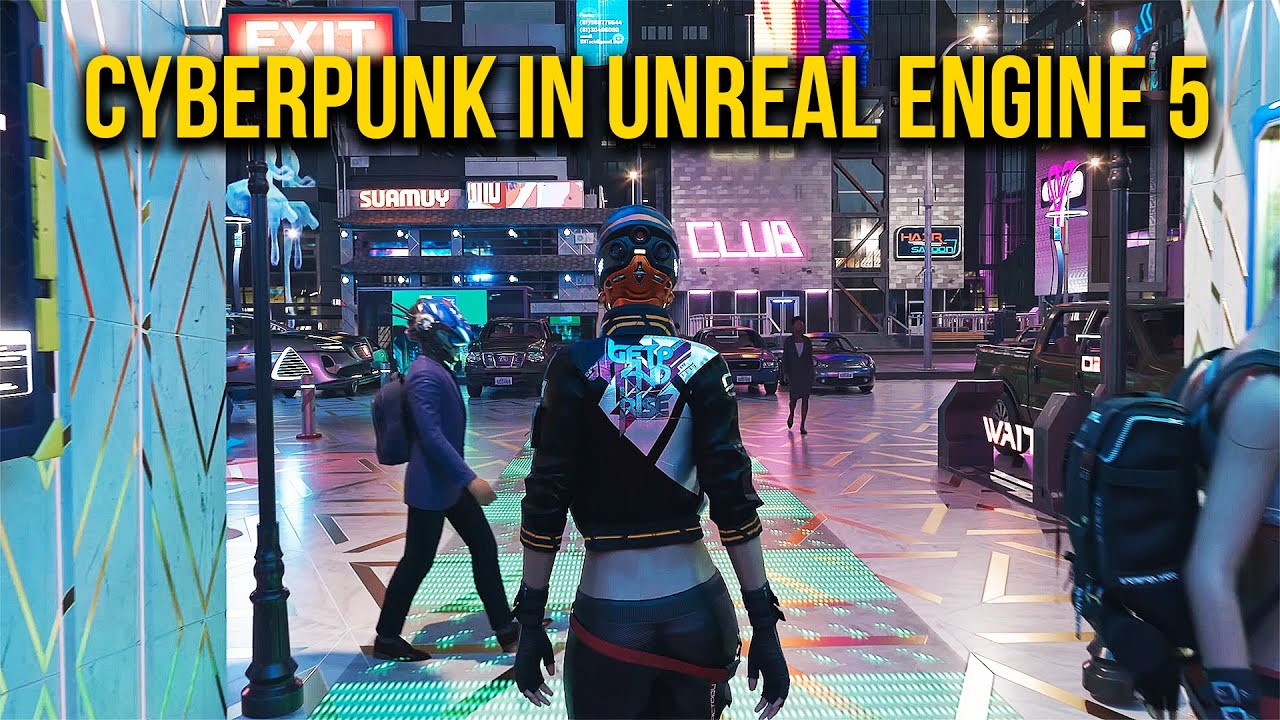 Cyberpunk 2077 REIMAGINED in Unreal Engine 5 - My Thoughts! - YouTube