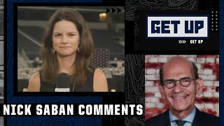 Paul Finebaum and Heather Dinich on Nick Saban's mega-conference comments | Get Up