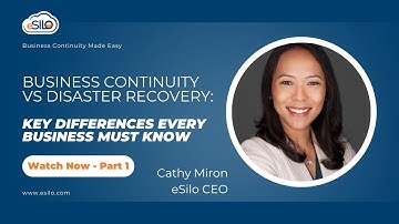 Business Continuity vs Disaster Recovery: Key Differences Every Business  Must Know  #bcdr