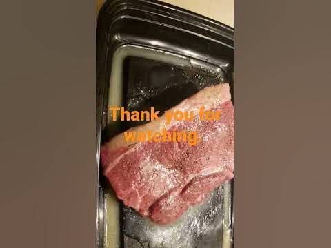 Baked a delicious sirloin. 😋👍🏻10/28/22 - YouTube