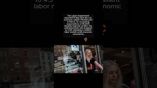 Shocking Jobs Report U.s. Economy Defies War As Unemployment Plummets