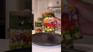 Montando Salada no Pote: Refeição Saudável e Completa em Minutos! 🥗🫙 | Receita Fit screenshot 3