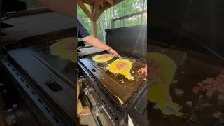 Camp Ham Cheese Omelettes