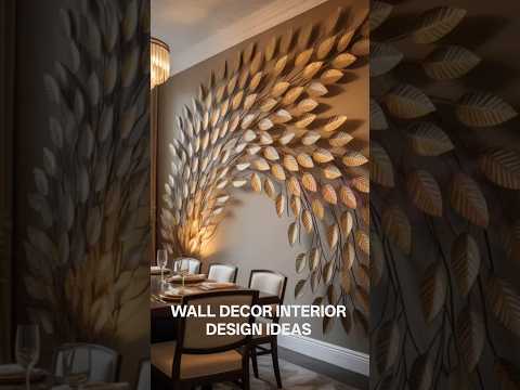 Wall Decor Ideas For Living Room | WPC PVC 3D MDF Wall Panel | Slat Wall Wooden Accent Wall Panel